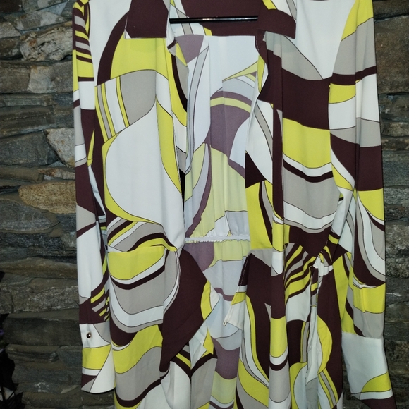 House of Harlow 1960 silky soft wrap dress,like new size M - Picture 10 of 11